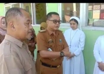 Sekrataris Dinas Pendidikan Tanggamus, Adi Gunawan ungkap kebakaran sekolah akibat konsleting listrik
