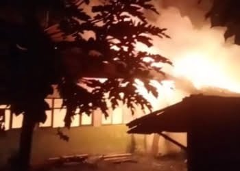 SMP Muhamadiyah 1 Gisting Tanggamus Kebakaran