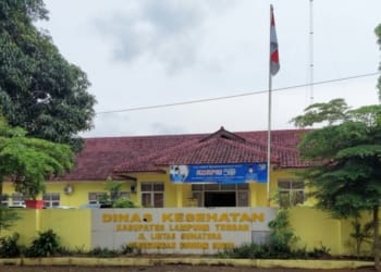 Kantor Dinas Kesehatan, Lampung Tengah.