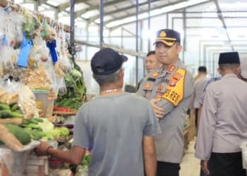 Jumat Curhat, Polisi Tampung Keluhan Pengunjung Pasar