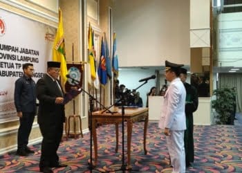 Marindo Kurniawan Resmi Dilantik jadi Pj Bupati Pringsewu