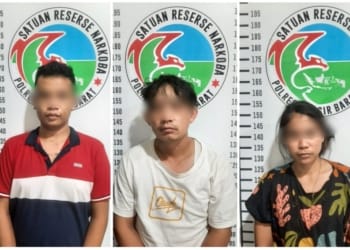 Polres Pesisir Barat Ciduk Suami Istri Pesta Sabu