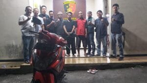 Polsek Natar Tangkap Pelaku Penggelapan 5 Unit Motor