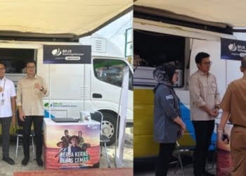 Permudah Pelayanan, BPJamsostek Lampung Tengah Hadir di Bunga Kampung Pujokerto