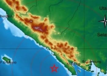 Warga Pesisir Barat Tak Merasa Ada Gempa