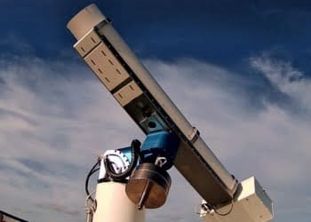 Teleskop robotik canggih OZT ALTS untuk memantau hilal ramadan.