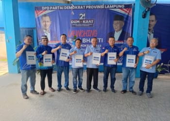 Demokrat Lampung Terima Surat Tugas Bacalon Pilkada 2024