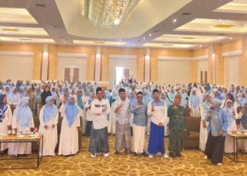 Forum Jaga Nusantara Lampung Deklarasi Pemenangan Prabowo-Gibran Sekali Putaran