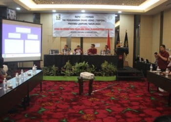 Kanwil Kemenkumham Lampung Gelar Rakor Timpora Jelang Pemilu 2024