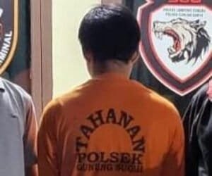 Pencuri Pompa Air Taman Tugu Pepadun Terancam 7 Tahun Penjara