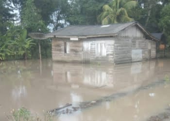 Ratusan Rumah Warga di Rawapitu Terendam Banjir