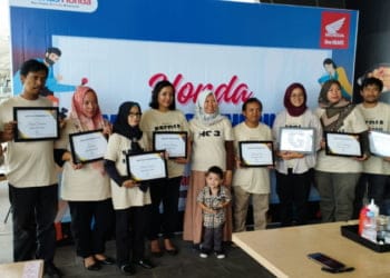 TDM Honda Lampung Gathering Bersama Media dan Vlogger