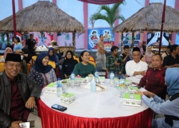 Kanwil Kemenkumham Lampung melakukan silaturahmi dengan awak media di Griya Abhipraya Bersinar, Kamis, 4 April 2024. Dok