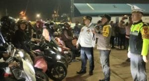 Polisi Tetap Kawal Pemudik Motor saat Arus Balik