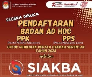 KPU di Lampung Butuh Ribuan PPK dan PPS