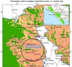 Warga Bandarnegeri Suoh Diminta Waspada Tinggi Ancaman Harimau