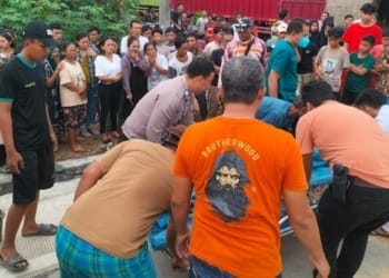 evakuasi korban lakalantas