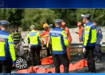 Kecelakaan lalu lintasi di Cikampek