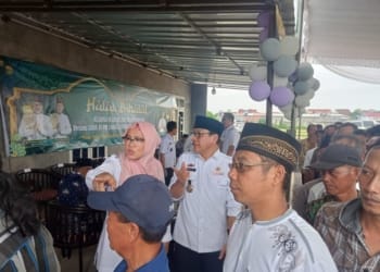 Wahdi-Qomaru Hadiri Halalbihalal Warga Metro Selatan