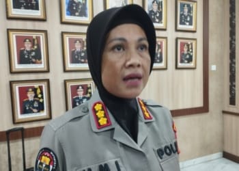 Patroli jalan kota. Kabid Humas Polda Lampung Kombes Pol Umi Fadillah Astutik. Dok/Lampost.co