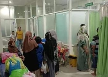 Jumlah korban keracunan massal meningkat menjadi 105 orang dari sebelumnya 77 orang. (MI/Safuan)