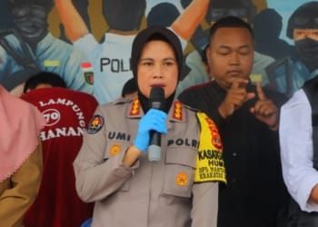Kabid Humas Polda Lampung, Kombes Pol Umi Fadilah Astutik. Dok