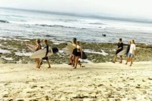 222 Aparat Jamin Keamanan Liga Surfing Internasional Krui