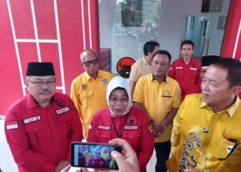 Sekretaris Tim Penjaringan Calon Gubernur dan Wakil Gubernur PDI Perjuangan Lampung Apriliati. (Foto: Salda Andala/Lampost.co)