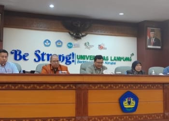 Sosialisasi jalur mandiri Unila, Jumat, 31 Mei 2024. Lampost.co/Ihwana Haulan.