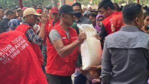 61.618 Warga Bandar Lampung Terima Bantuan Beras Periode Mei