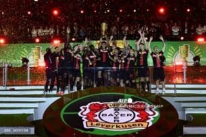 Gol Tunggal Xhaka Bawa Leverkusen Juara DFB-Pokal 2023/2024