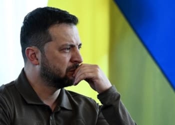 Presiden Ukraina Volodymyr Zelensky