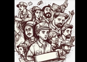 Ilustrasi Hari Buruh 2024. Foto/PNGTREE