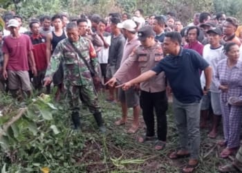 TKP penemuan jasad siswi SMK di Mesuji