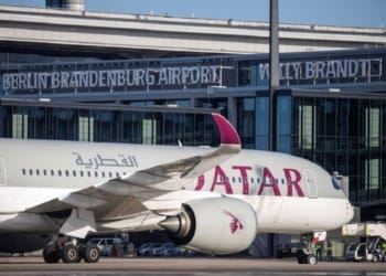 pesawat maskapai Qatar Airways