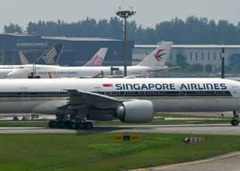 pesawat maskapai Singapore Airlines