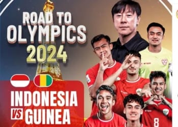 Pertandingan Indonesia vs Guinea Resmi Disiarkan TV Nasional