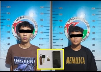 Dua Remaja Pemakai Tembakau Sintetis Ditangkap