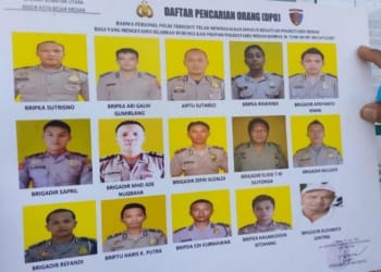 15 polisi personel Polrestabes Medan DPO (MetroTV/Edy Sembiring)