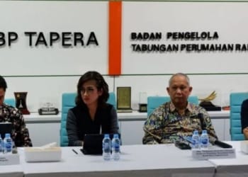 Konferensi pers Tapera di kantor BP Tapera di Jakarta, Rabu, 5 Juni 2024. Dok/Antara