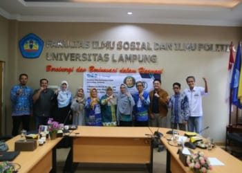 Lokakarya Revisi Kurikulum Pembelajaran Magister Ilmu Komunikasi Universitas Lampung tahun 2024 di Gedung A. Pepadun FISIP UNILA, Kamis, 6 Juni 2024. Dok
