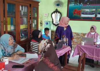 Pelaksanaan PPDB di SDN 2 Perumnas Way Halim, Rabu, 26 Juni 2024. Lampost.co/Ihwana Haulan