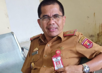 Anggaran BTT Lampung Barat. Kepala Badan Pengelolaan Keuangan Daerah (BPKD) Lampung Barat, Okmal. Dok/Lampost.co