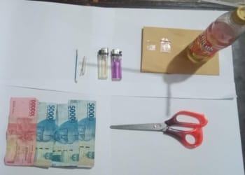 Empat Buruh Pesta Narkoba Dibekuk di Lamteng