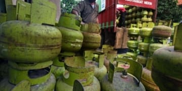 Ilustrasi. Pangkalan LPG 3 kilogram. Dok/Lampost.co