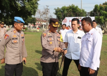 Kapolres Lamteng Siap Tindak Personelnya yang Main Judi Online