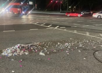 serangan balon sampah korut