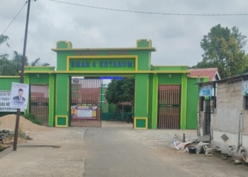 SMA Negeri 4 Kotabumi, Lampung Utara. Lampost.co/Fajar