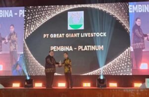 PT GGL Raih Penghargaan Pembina Platinum Dalam Bina Mitra UMKM Award 2024