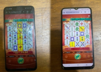 Asyik Bermain Judi Online di Ponsel, Dua Remaja Ditangkap Tekab 308 Polres Tulangbawang